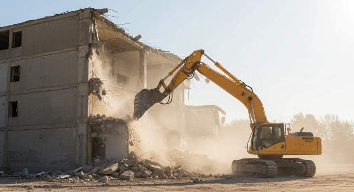 Travaux de démolition bâtiment Loire-Atlantique